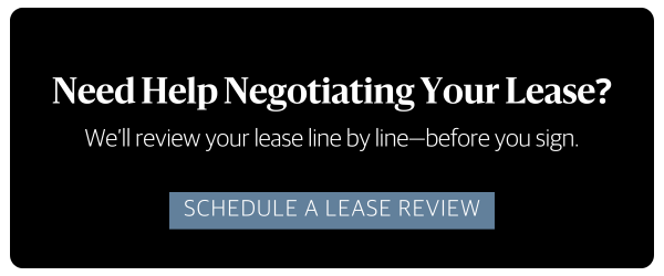 do I need a tenant rep